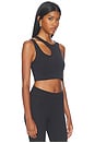 view 2 of 5 Studio Asymmetric Crop in Black
