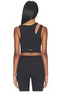 view 4 of 5 Studio Asymmetric Crop in Black