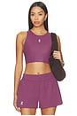 view 1 of 4 Court Crop Top in Cassis