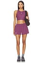 view 5 of 4 Court Crop Top in Cassis