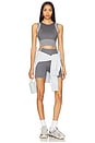 view 4 of 4 Studio Knit Crop Top in Rock & Glacier