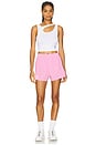 view 5 of 5 Studio Cut-out Crop Top in White
