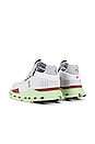 view 3 of 6 Cloudnova Sneaker in White & Limelight
