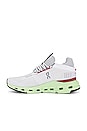 view 5 of 6 Cloudnova Sneaker in White & Limelight