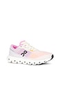 view 2 of 6 Cloud 6 Push Sneaker in Tangerine & Raspberry