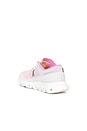 view 3 of 6 Cloud 6 Push Sneaker in Tangerine & Raspberry