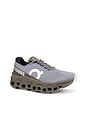 view 2 of 6 x The Loop & Pleasures Cloudmonster 2 Sneaker in Mist & Olive