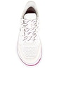 view 4 of 6 The Roger Clubhouse Sneaker in White & Grenadine