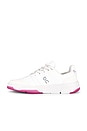 view 5 of 6 The Roger Clubhouse Sneaker in White & Grenadine