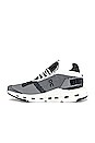 view 5 of 6 Cloudnova Sneaker in Black & White