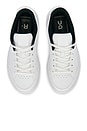 view 4 of 6 The Roger Centre Court Sneaker in White & Evergreen