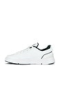 view 5 of 6 The Roger Centre Court Sneaker in White & Evergreen
