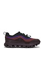 view 1 of 6 Cloud 6 Geo Waterproof Sneaker in Black & Tyrian