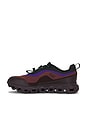 view 6 of 6 Cloud 6 Geo Waterproof Sneaker in Black & Tyrian