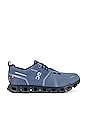 view 1 of 7 ZAPATILLA DEPORTIVA CLOUD 5 WATERPROOF in Metal & Navy
