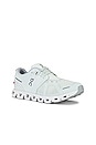 view 2 of 7 Cloud 5 Sneaker in Ice & White