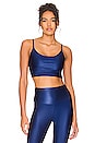view 1 of 4 Flow Sports Bra in Navy Liquid