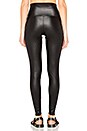 view 3 of 4 LEGGINGS DE CINTURA ALTA in Shiny Black