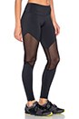 view 2 of 4 Track Legging in Black Mesh