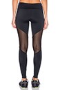view 3 of 4 Track Legging in Black Mesh