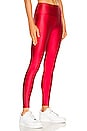 view 2 of 4 High Rise Liquid Legging in Red Liquid