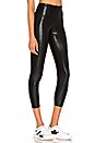view 2 of 4 High Basic Midi Legging in Black Mystique