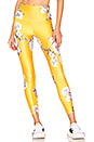 view 1 of 4 High Basic Midi Legging in Golden Floral
