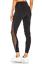 view 3 of 4 Shape Midi in Black Stripe Mesh