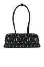 view 1 of 4 BOLSO DE HOMBRO BOAT in Black Stud