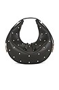 view 1 of 4 MINI-SAC TONI in Black Stud