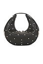 view 2 of 4 MINI-SAC TONI in Black Stud
