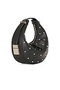 view 4 of 4 MINI-SAC TONI in Black Stud