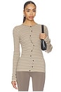 view 1 of 5 GILET CLAIRE in Stripes