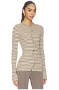 view 2 of 5 GILET CLAIRE in Stripes