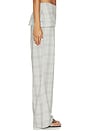 view 2 of 6 Rafaella Trousers in Checkered Grey
