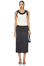view 5 of 6 FALDA RINA in Black