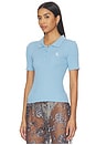 view 2 of 5 Elia Seamless Polo in Blue