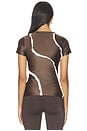 view 3 of 5 Coleen Top in Brown