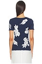 view 3 of 5 Elva Seamless T-shirt in Navy