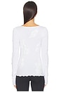 view 3 of 5 Elva Seamless Top in White