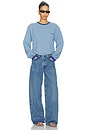 view 4 of 5 CAMISETA UNISEX NEO in Blue Stripes