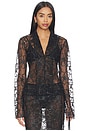 view 1 of 4 Flora Shirt in Black