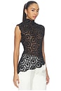 view 2 of 5 Donatella Top in Black