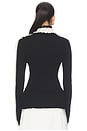 view 3 of 4 Amelie Seamless Top in Black
