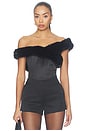 view 1 of 4 Allegra Top in Black