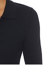 view 5 of 5 Aria Seamless Top in Black