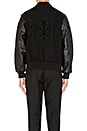 view 4 of 5 OC Varsity Jacket in Tonal Black