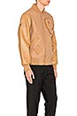 view 3 of 5 OC Varsity Jacket in Camel