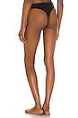 view 3 of 4 Organic Cotton Thong 2-Pack in Black