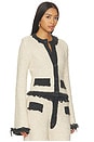 view 2 of 4 The Boucle Lounge Jacket in Heather Grey & Antique Cream